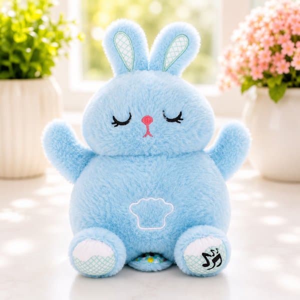 Breathing Rabbit Soft Toy - View 2