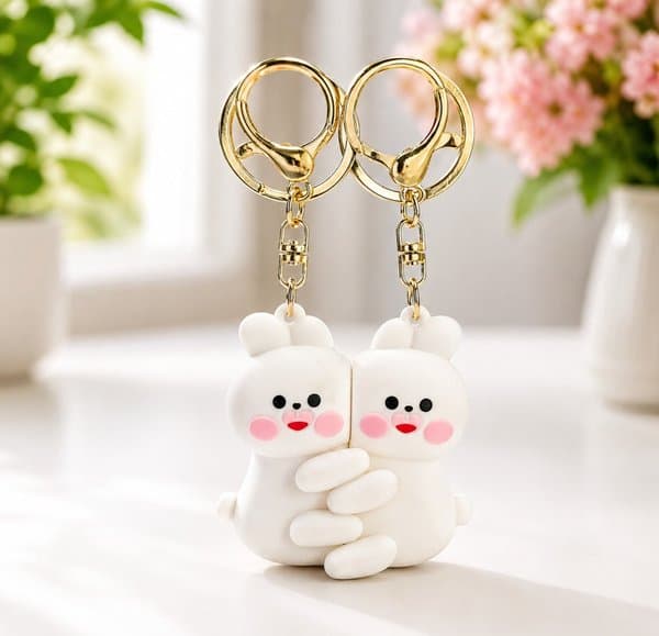 Magnetic Buddy Keychain - View 8