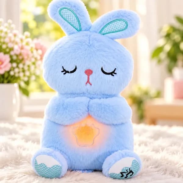 Breathing Rabbit Soft Toy
