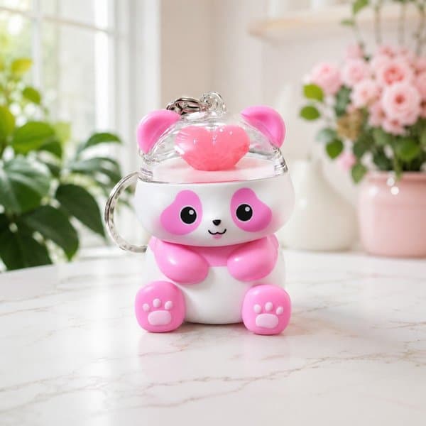 Panda “I Love You” Talking LED Keychain with Light & Sound - View 2