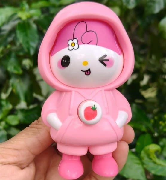 Face Changing Spinning Toy Keychain - Big - View 7