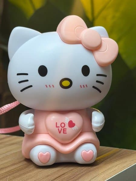 Hello Kitty “I Love You” Taking Keychain - View 2