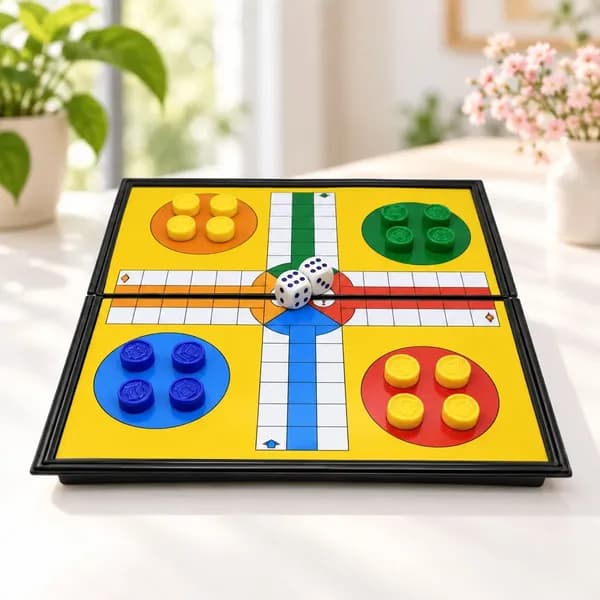 Magnetic Ludo Brain Game - View 3