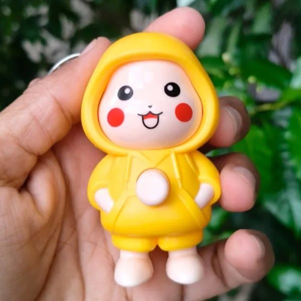 Face Changing Spinning Toy Keychain - Small