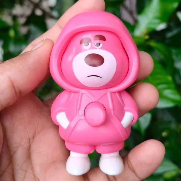Face Changing Spinning Toy Keychain - Small - View 3