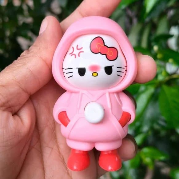 Face Changing Spinning Toy Keychain - Small - View 5