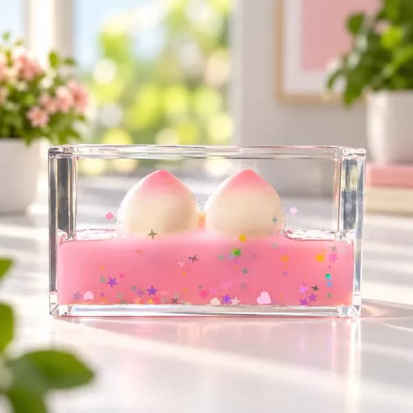 Rectangle Drift Liquid Motion Decor - View 4